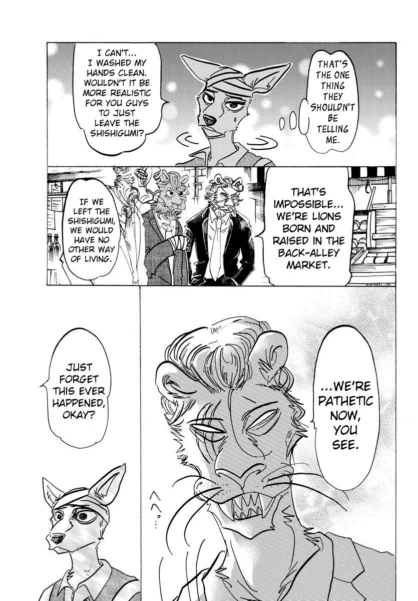 Beastars Chapter 132 page 11 - Chapter 132: You Call Me by My Name as if I'm Already Dead