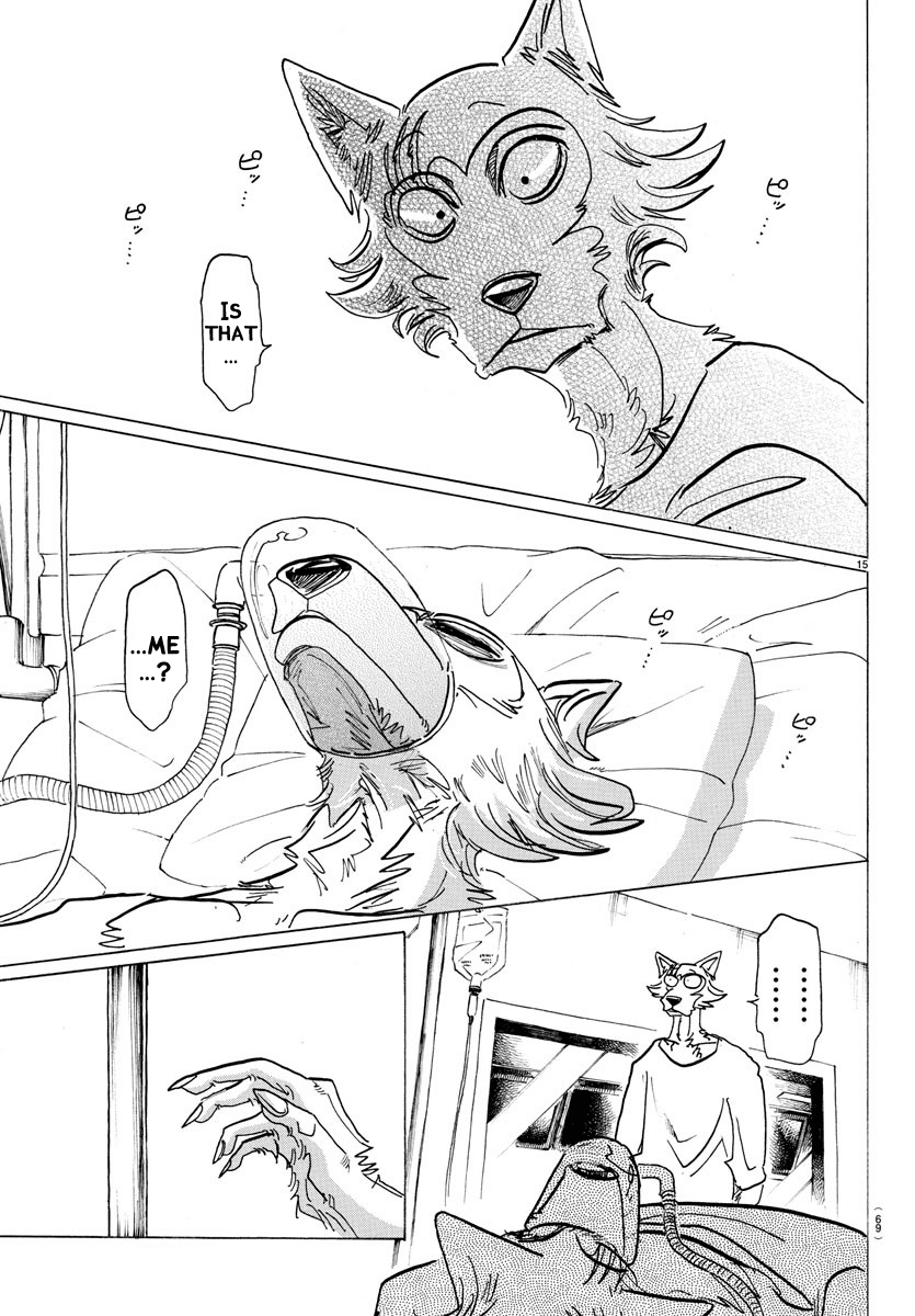 Beastars Chapter 132 page 15 - Chapter 132: You Call Me by My Name as if I'm Already Dead