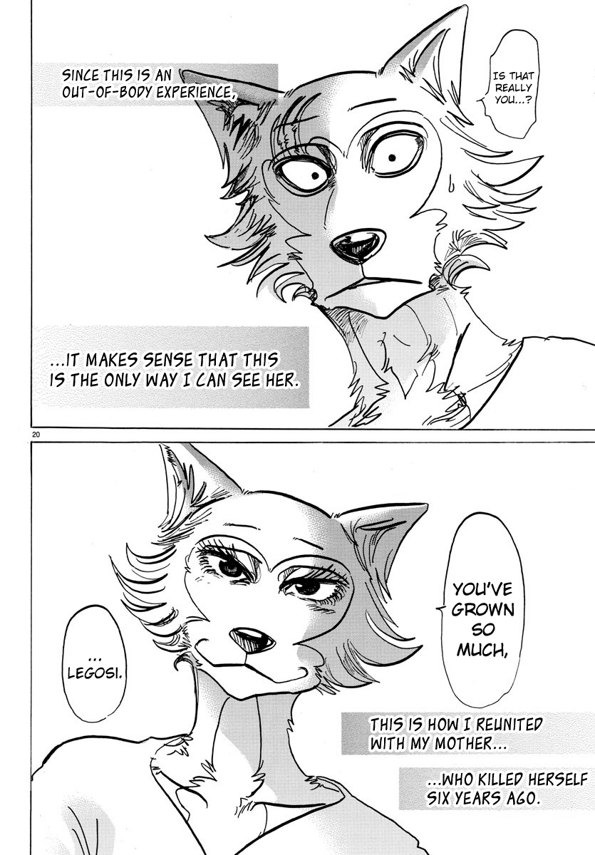 Beastars Chapter 132 page 19 - Chapter 132: You Call Me by My Name as if I'm Already Dead