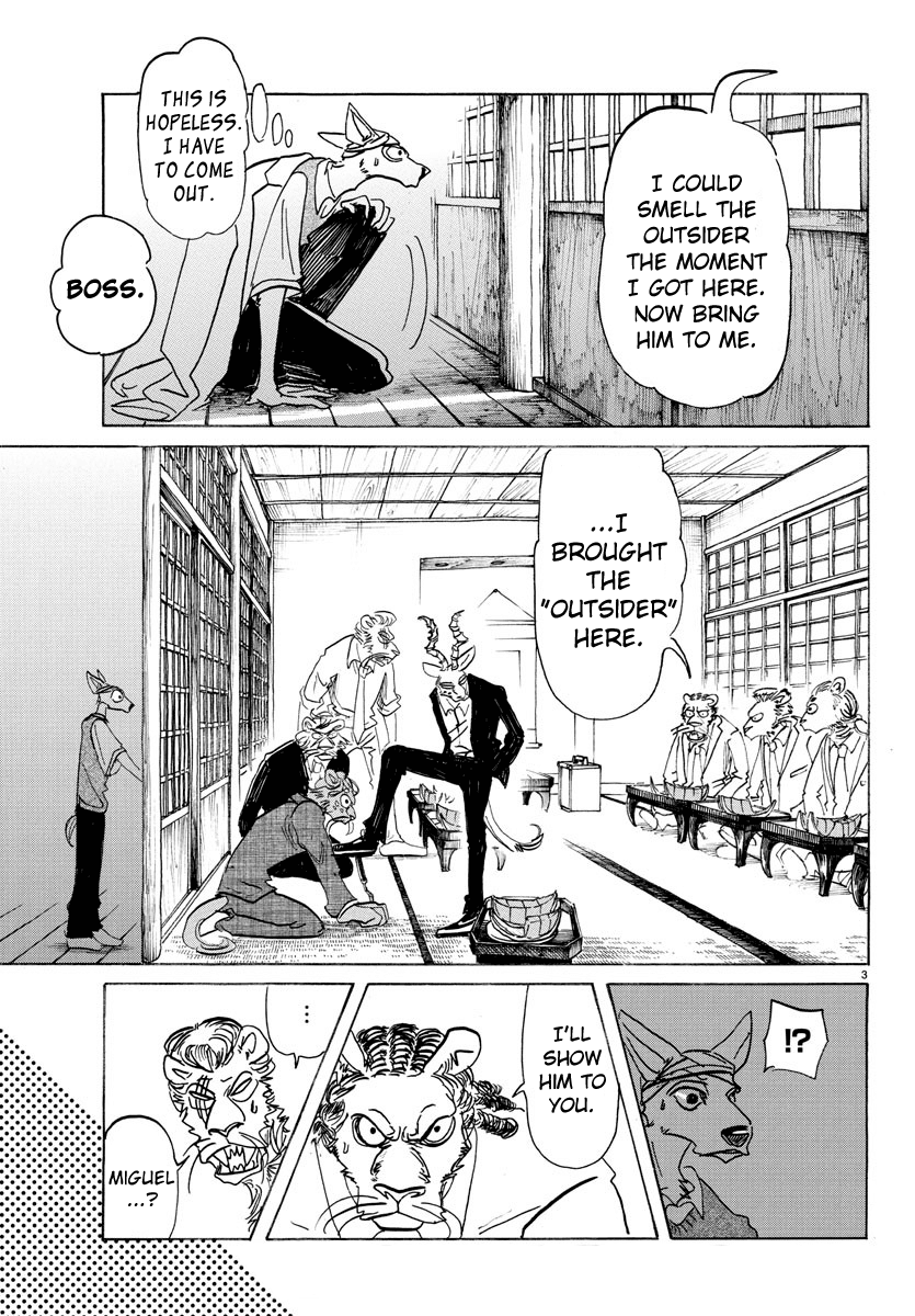 Beastars Chapter 132 page 3 - Chapter 132: You Call Me by My Name as if I'm Already Dead