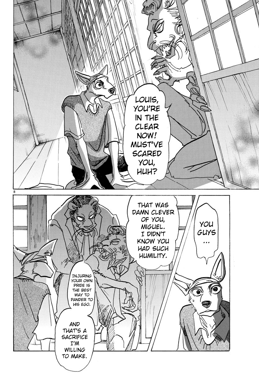 Beastars Chapter 132 page 8 - Chapter 132: You Call Me by My Name as if I'm Already Dead