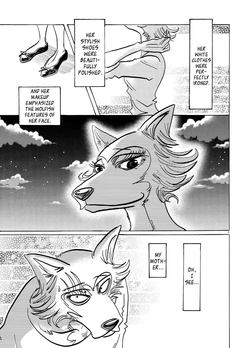 Beastars Chapter 133 page 1 - Chapter 133: The High Tide Swallows the Beach's Sand