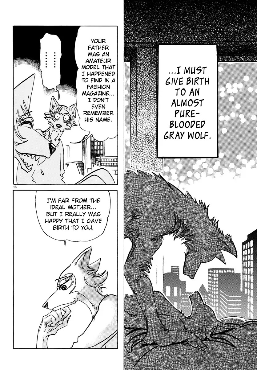 Beastars Chapter 133 page 16 - Chapter 133: The High Tide Swallows the Beach's Sand