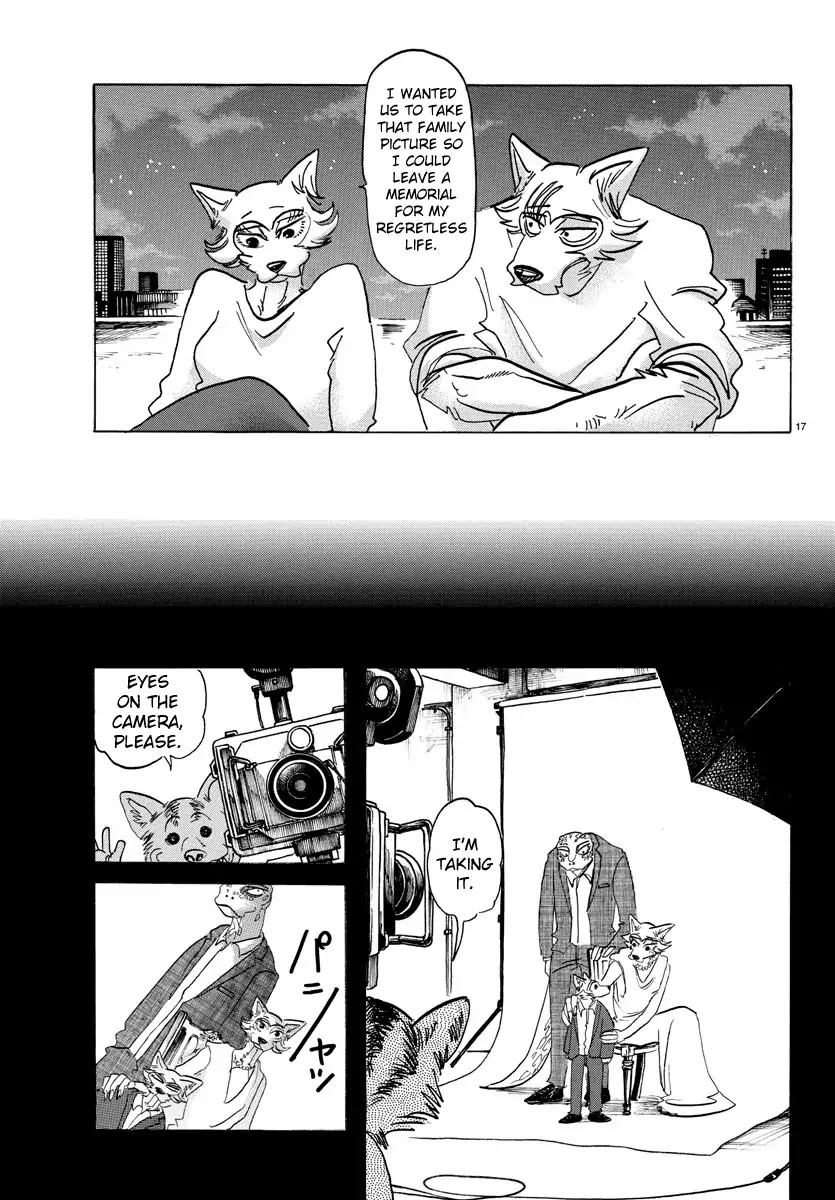 Beastars Chapter 133 page 17 - Chapter 133: The High Tide Swallows the Beach's Sand