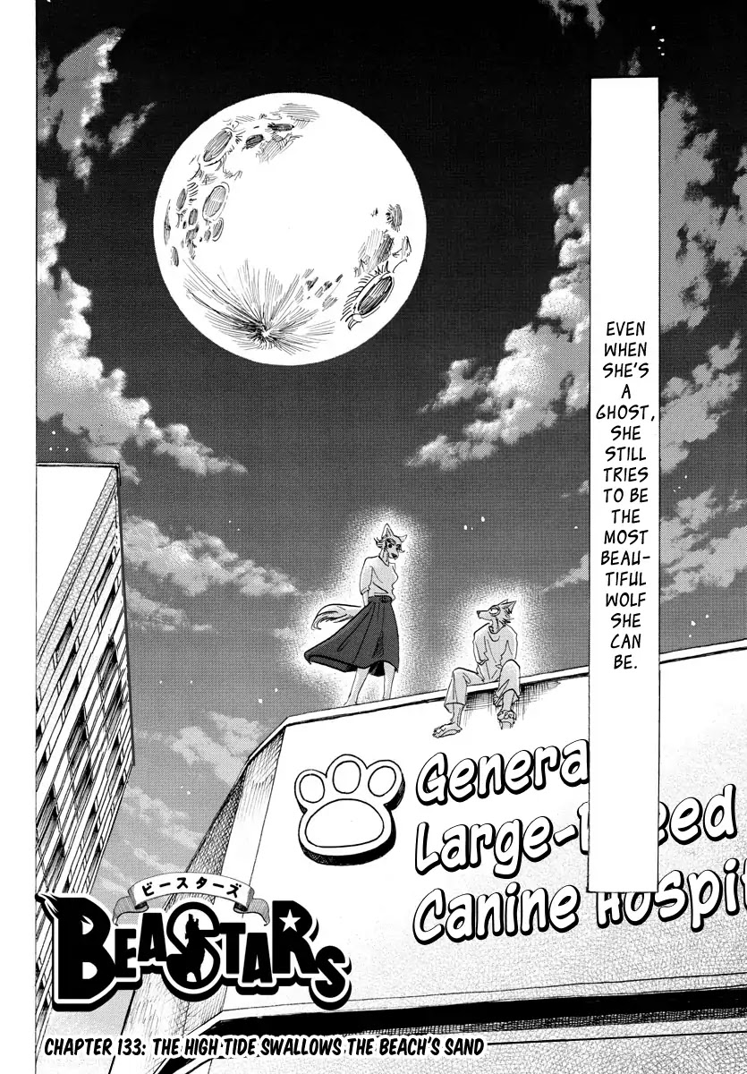 Beastars Chapter 133 page 2 - Chapter 133: The High Tide Swallows the Beach's Sand