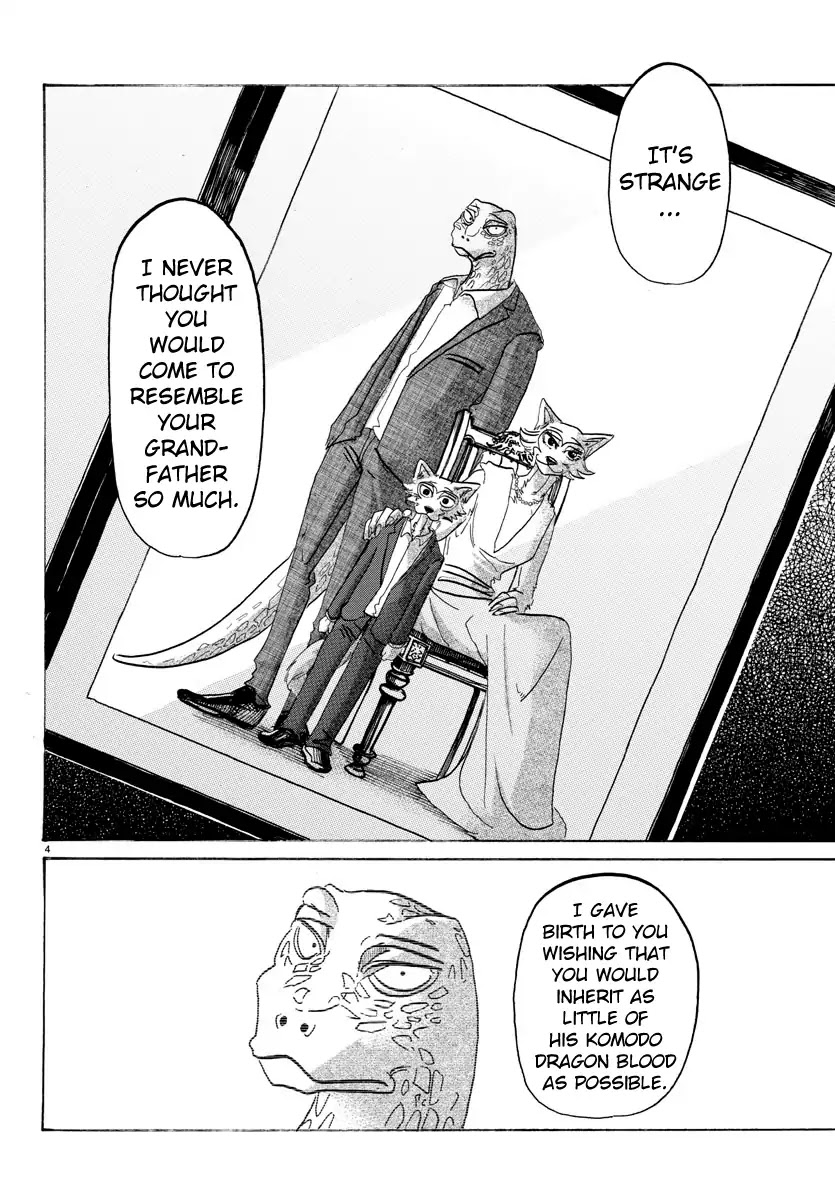 Beastars Chapter 133 page 4 - Chapter 133: The High Tide Swallows the Beach's Sand