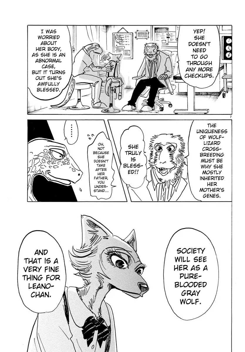 Beastars Chapter 133 page 7 - Chapter 133: The High Tide Swallows the Beach's Sand