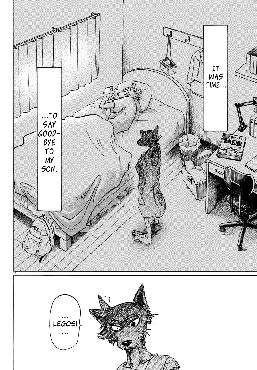 Beastars Chapter 134 page 10 - Chapter 134: Final Contact