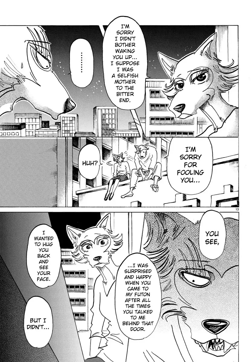 Beastars Chapter 134 page 13 - Chapter 134: Final Contact