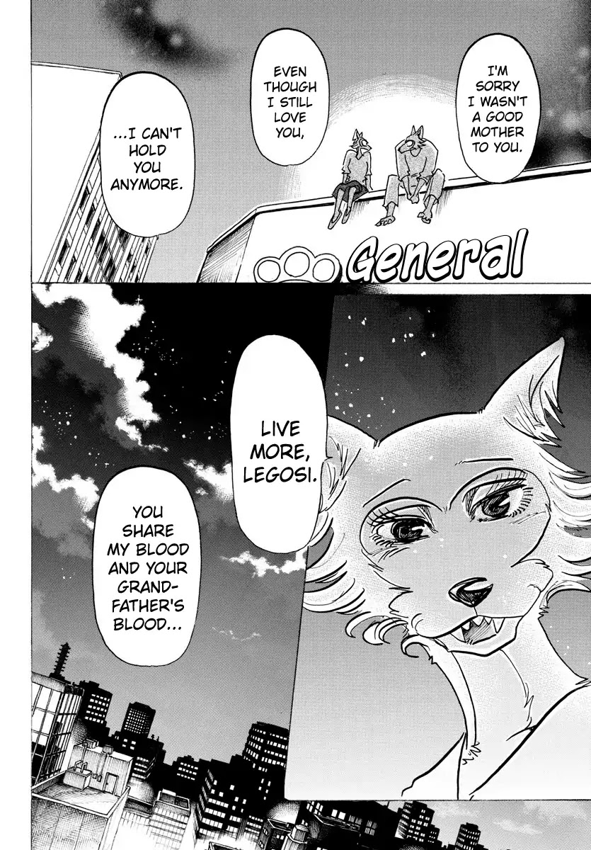 Beastars Chapter 134 page 17 - Chapter 134: Final Contact