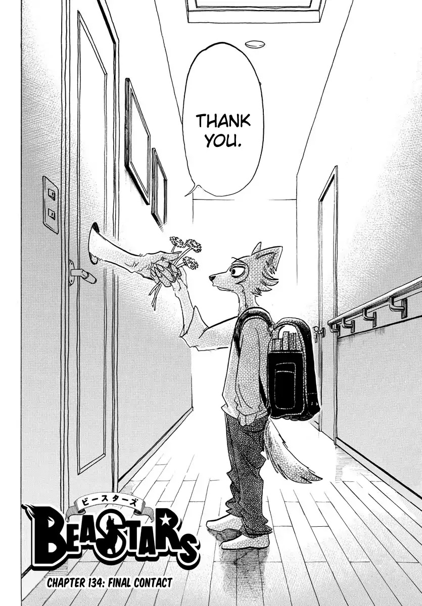 Beastars Chapter 134 page 2 - Chapter 134: Final Contact