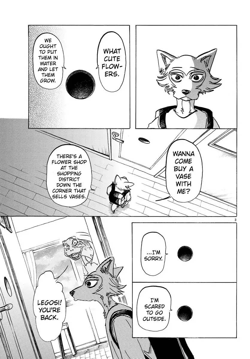 Beastars Chapter 134 page 3 - Chapter 134: Final Contact