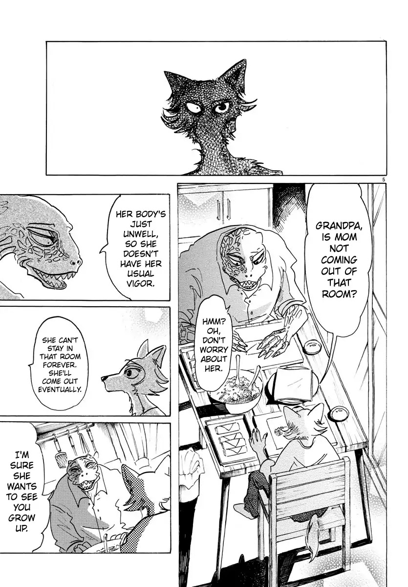 Beastars Chapter 134 page 5 - Chapter 134: Final Contact