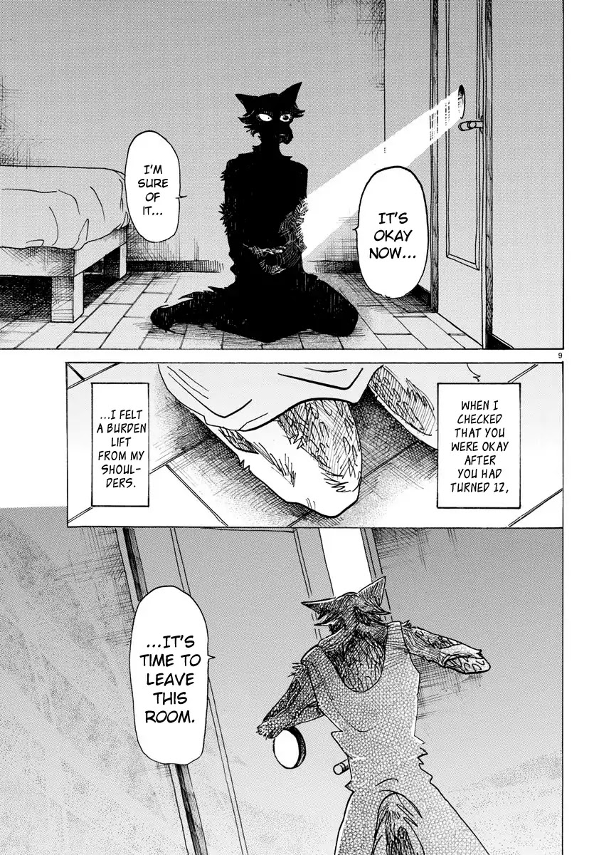 Beastars Chapter 134 page 9 - Chapter 134: Final Contact