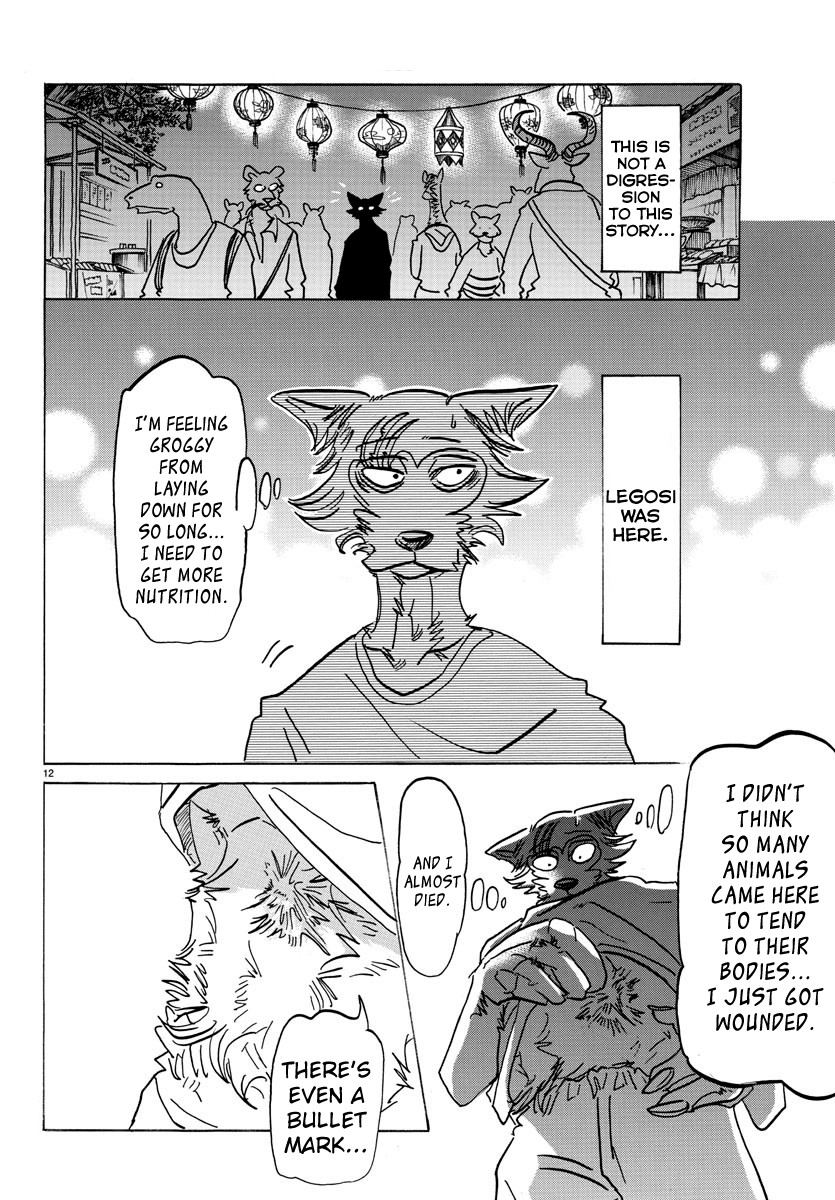 Beastars Chapter 135 page 11 - Chapter 135: Sweet Steam and Green Peppers