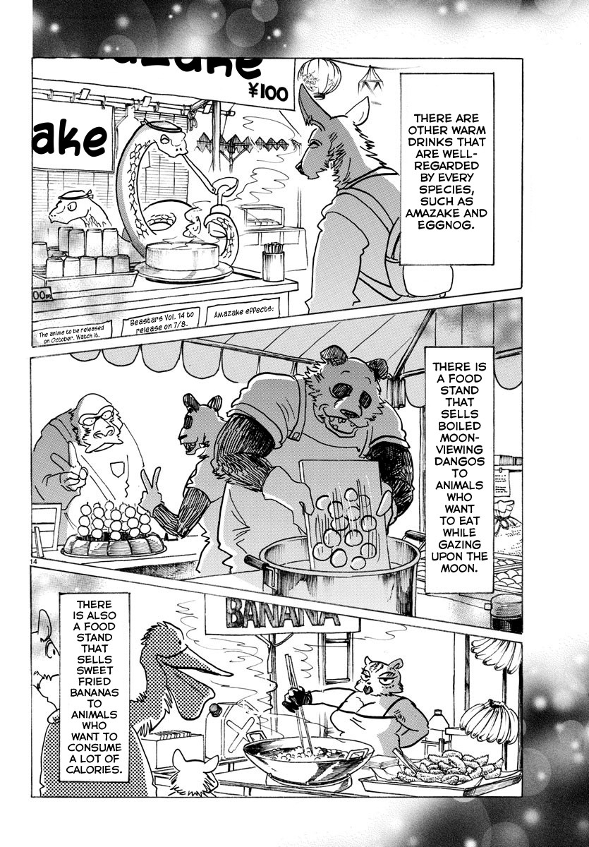 Beastars Chapter 135 page 13 - Chapter 135: Sweet Steam and Green Peppers