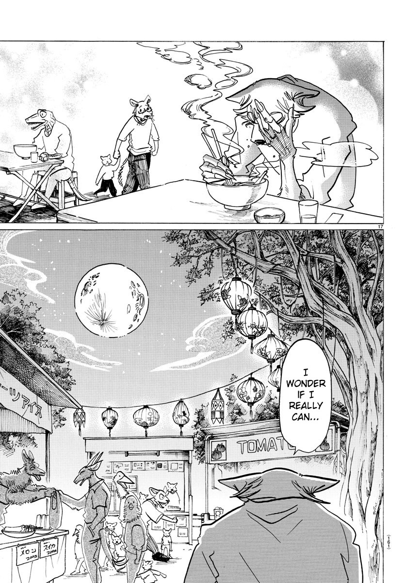 Beastars Chapter 135 page 16 - Chapter 135: Sweet Steam and Green Peppers