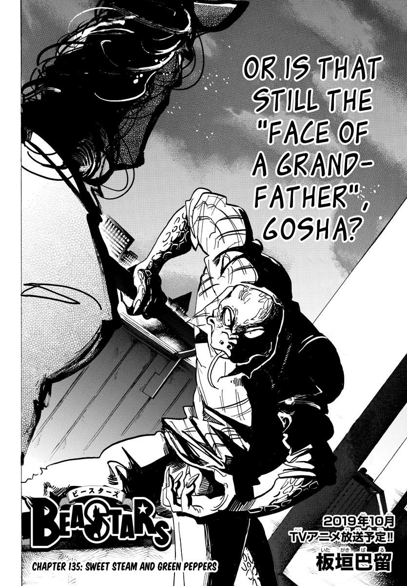 Beastars Chapter 135 page 2 - Chapter 135: Sweet Steam and Green Peppers