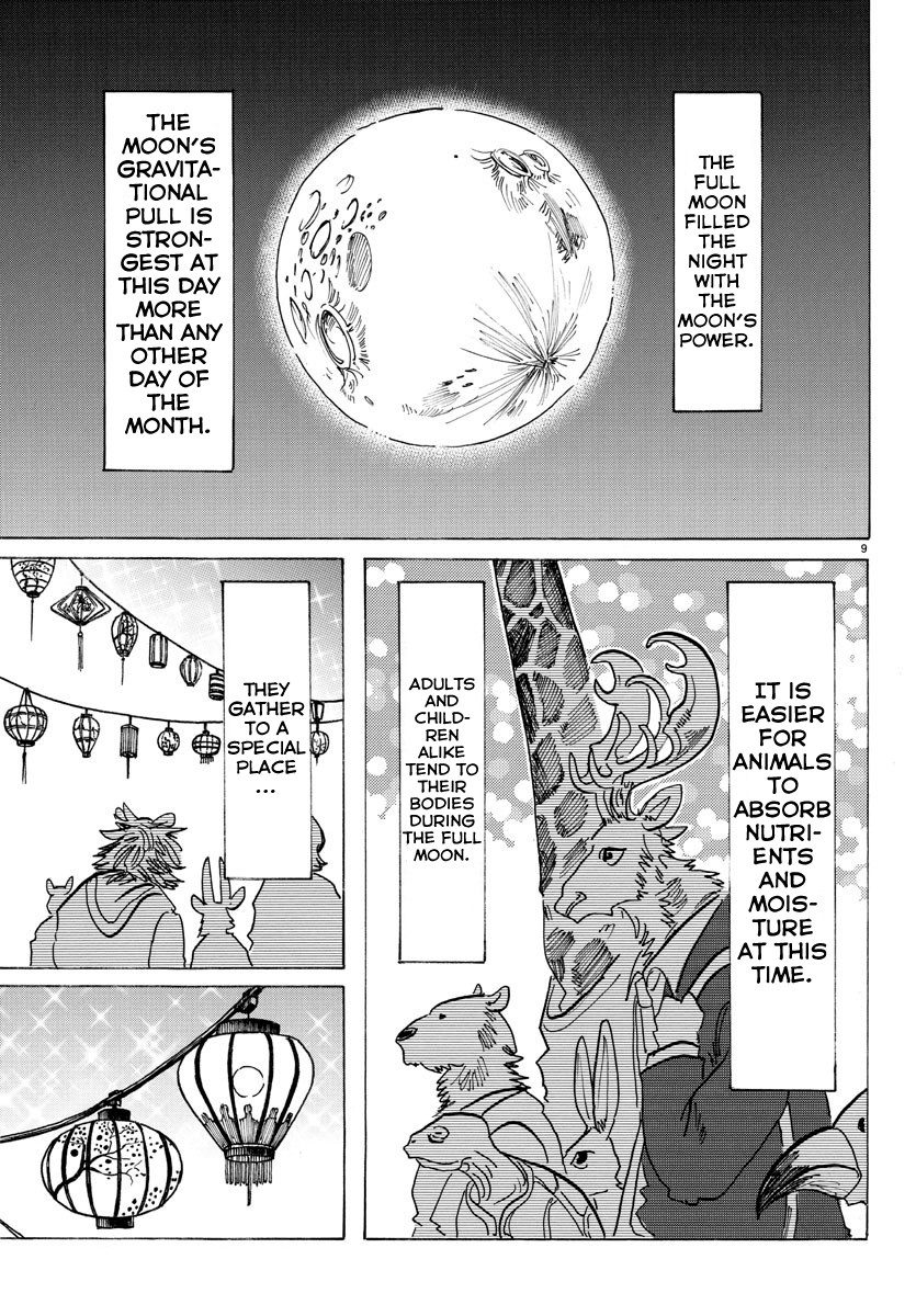 Beastars Chapter 135 page 9 - Chapter 135: Sweet Steam and Green Peppers