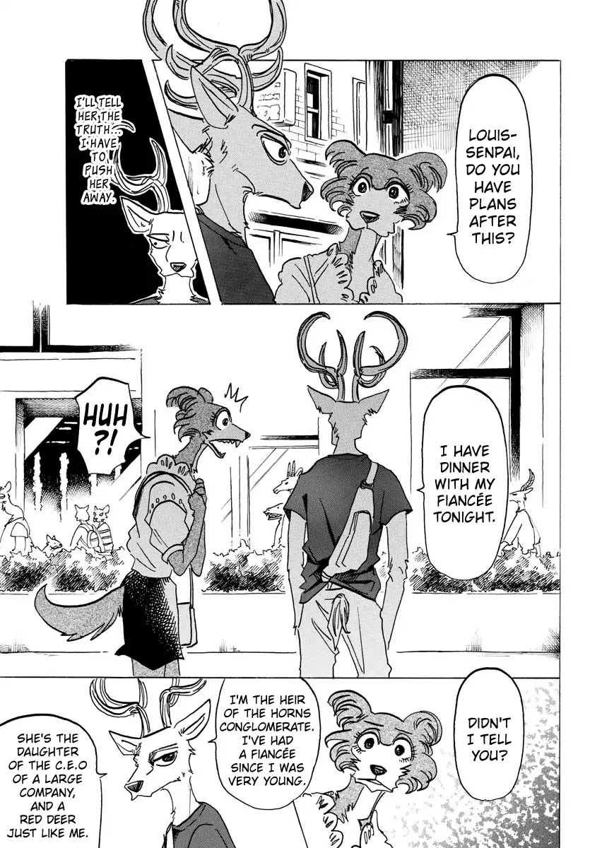 Beastars Chapter 136 page 10 - Chapter 136: Our Electric Cardiogram is a Straw Ripped to Pieces