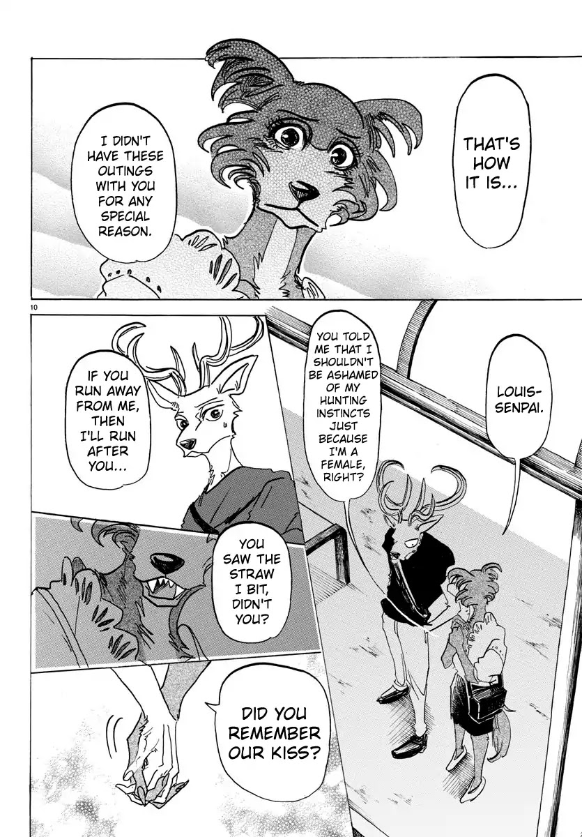 Beastars Chapter 136 page 11 - Chapter 136: Our Electric Cardiogram is a Straw Ripped to Pieces