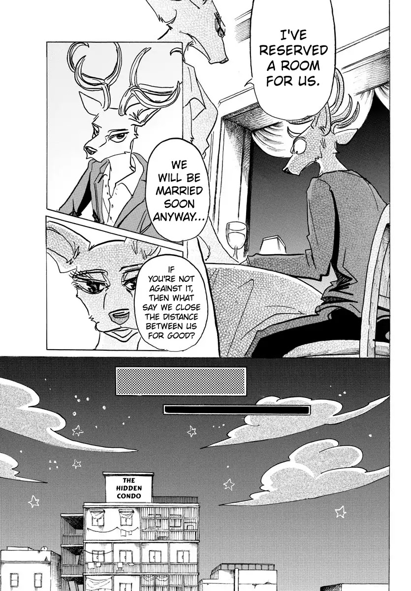 Beastars Chapter 136 page 18 - Chapter 136: Our Electric Cardiogram is a Straw Ripped to Pieces