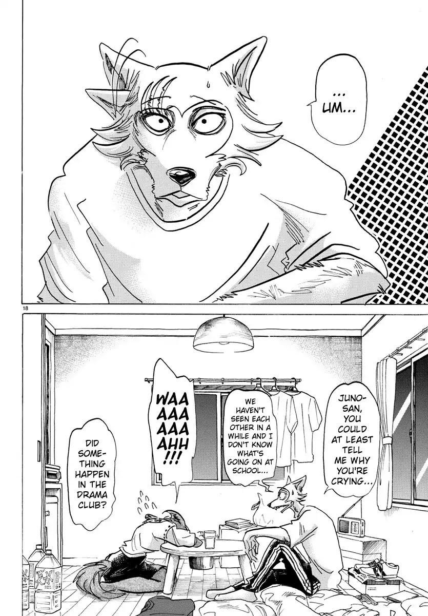 Beastars Chapter 136 page 19 - Chapter 136: Our Electric Cardiogram is a Straw Ripped to Pieces