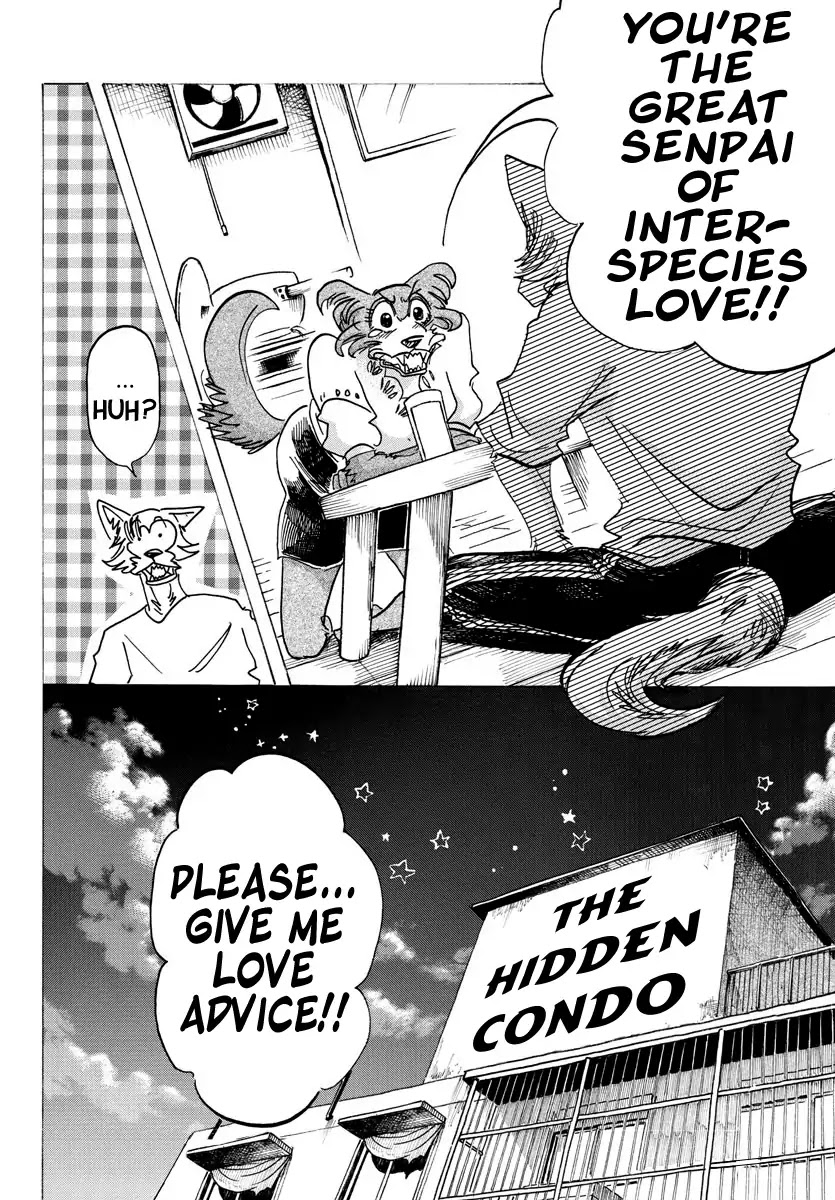 Beastars Chapter 136 page 21 - Chapter 136: Our Electric Cardiogram is a Straw Ripped to Pieces