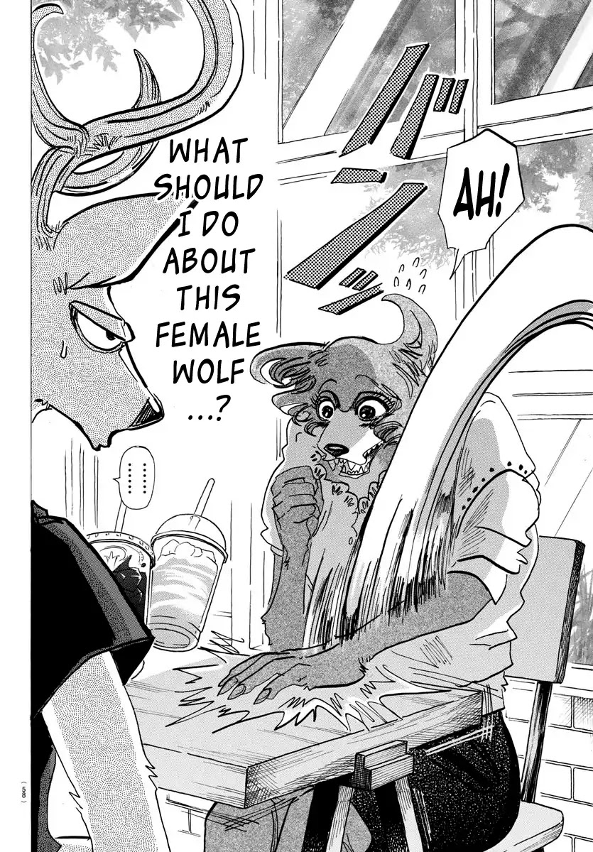 Beastars Chapter 136 page 3 - Chapter 136: Our Electric Cardiogram is a Straw Ripped to Pieces
