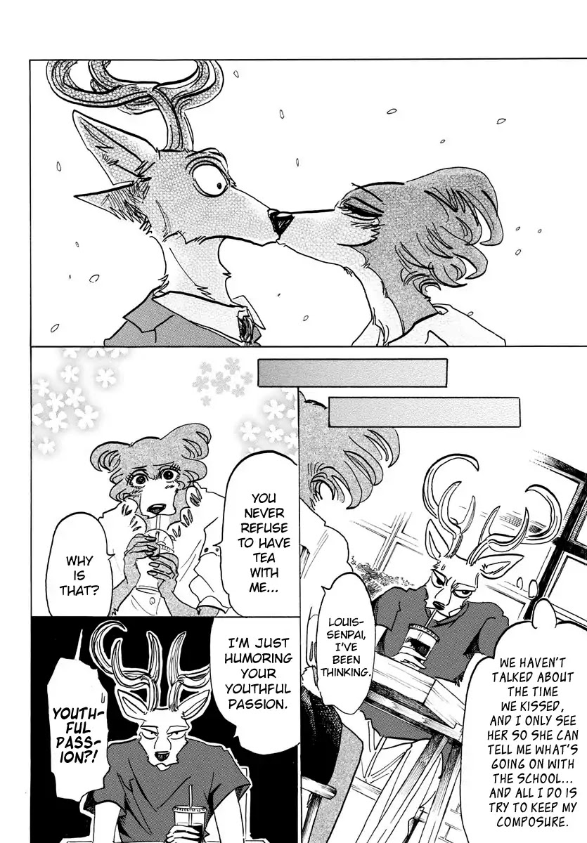 Beastars Chapter 136 page 5 - Chapter 136: Our Electric Cardiogram is a Straw Ripped to Pieces