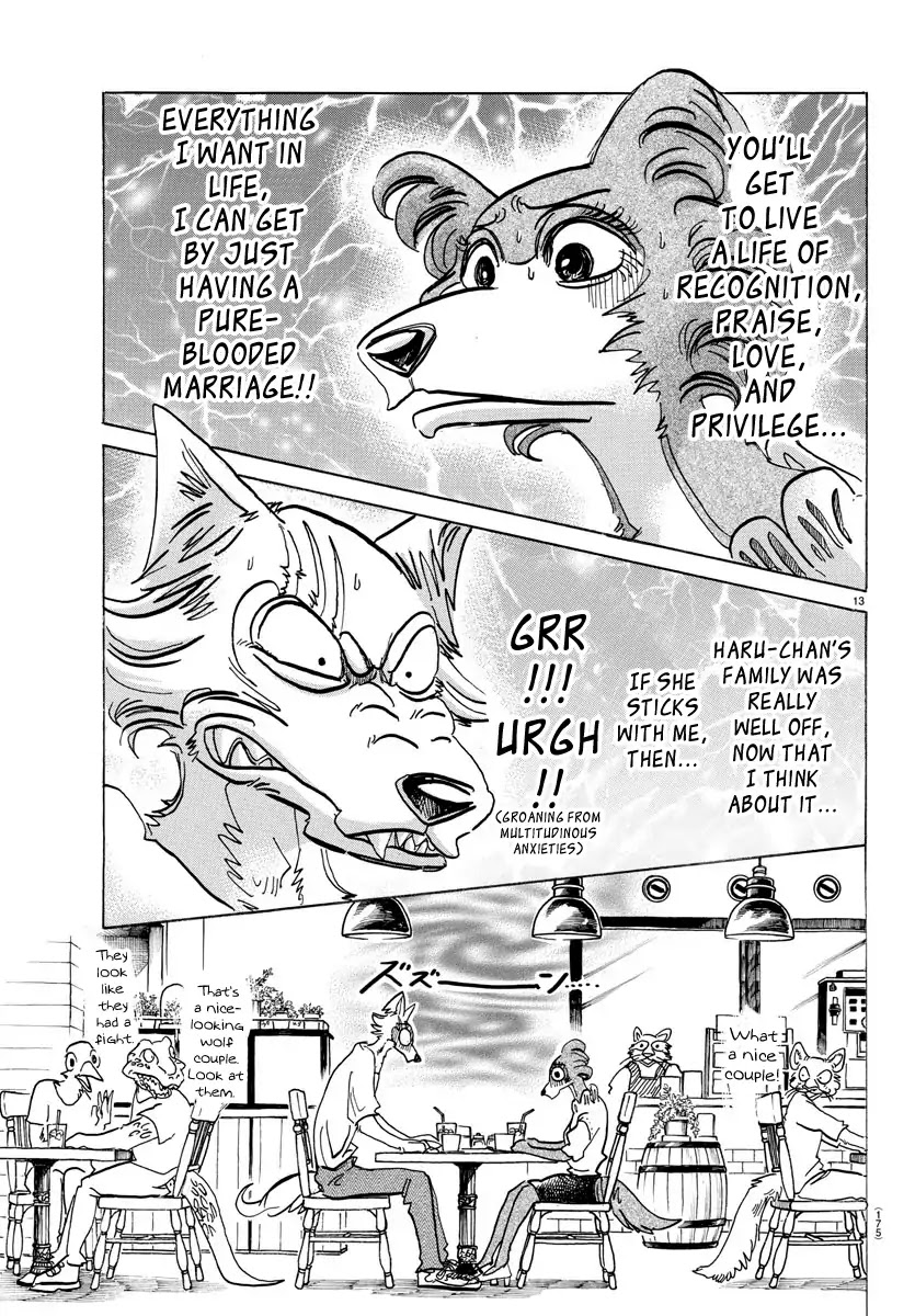 Beastars Chapter 137 page 13 - Chapter 137: A Departure from La La Land