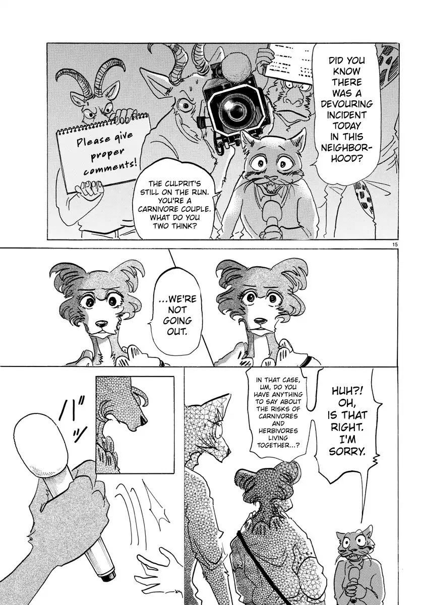 Beastars Chapter 137 page 15 - Chapter 137: A Departure from La La Land