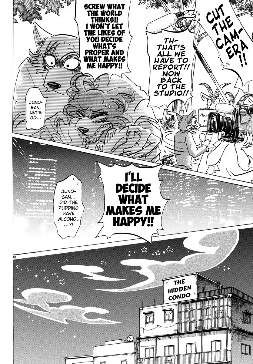 Beastars Chapter 137 page 17 - Chapter 137: A Departure from La La Land