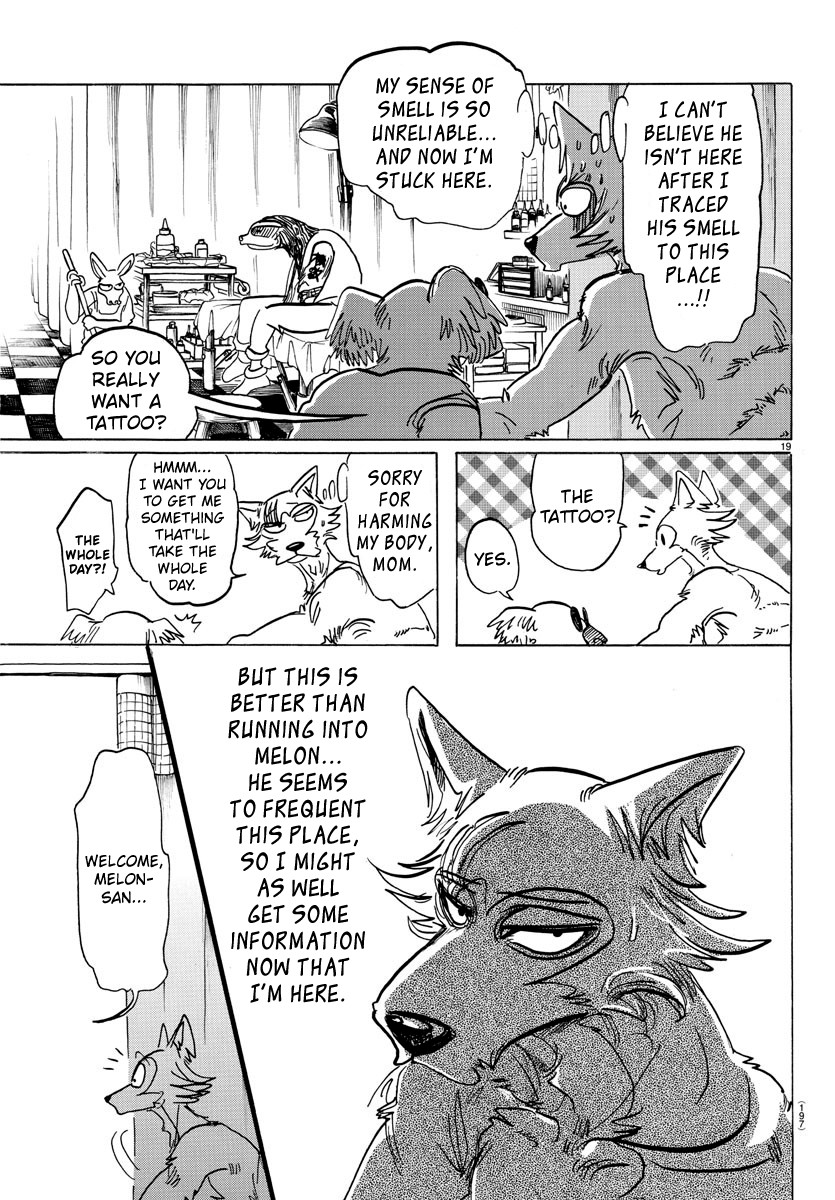 Beastars Chapter 139 page 19 - Chapter 139: Running Across the Twilit Fields