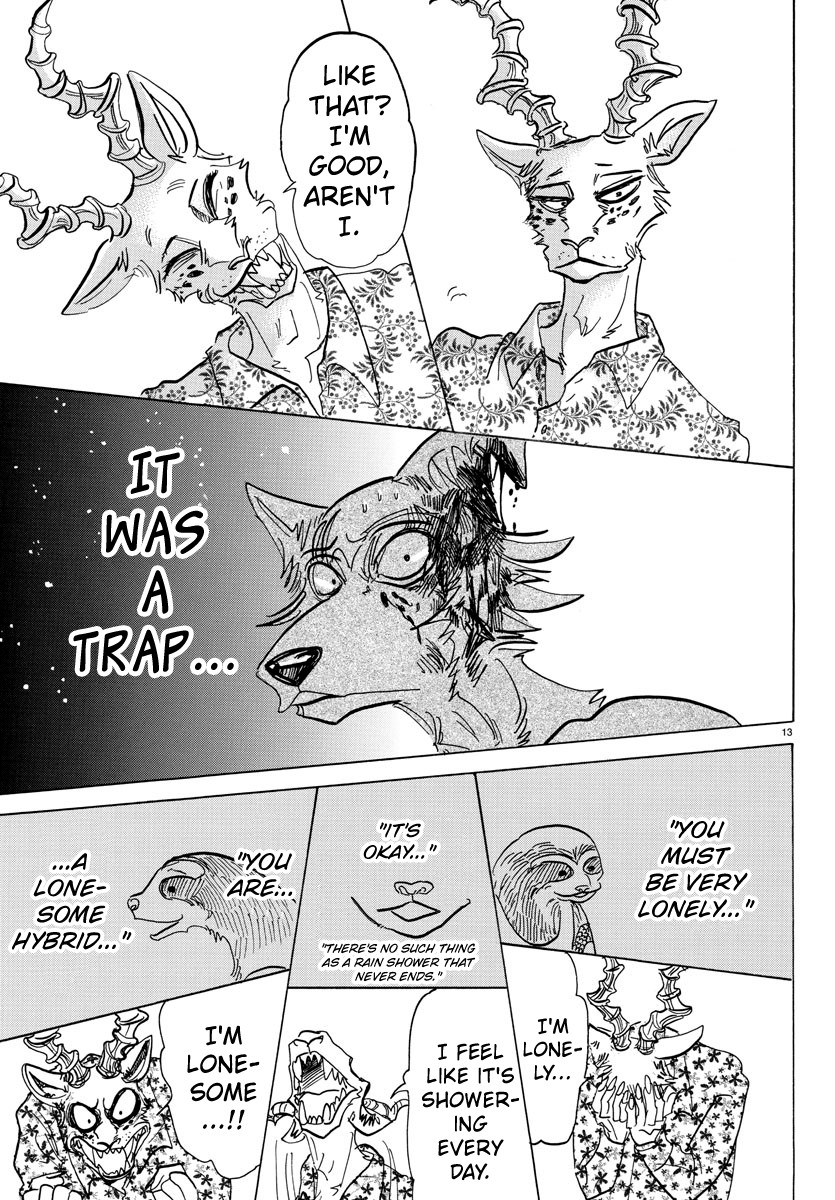 Beastars Chapter 140 page 12 - Chapter 140: Acting Directions in a Tragedy