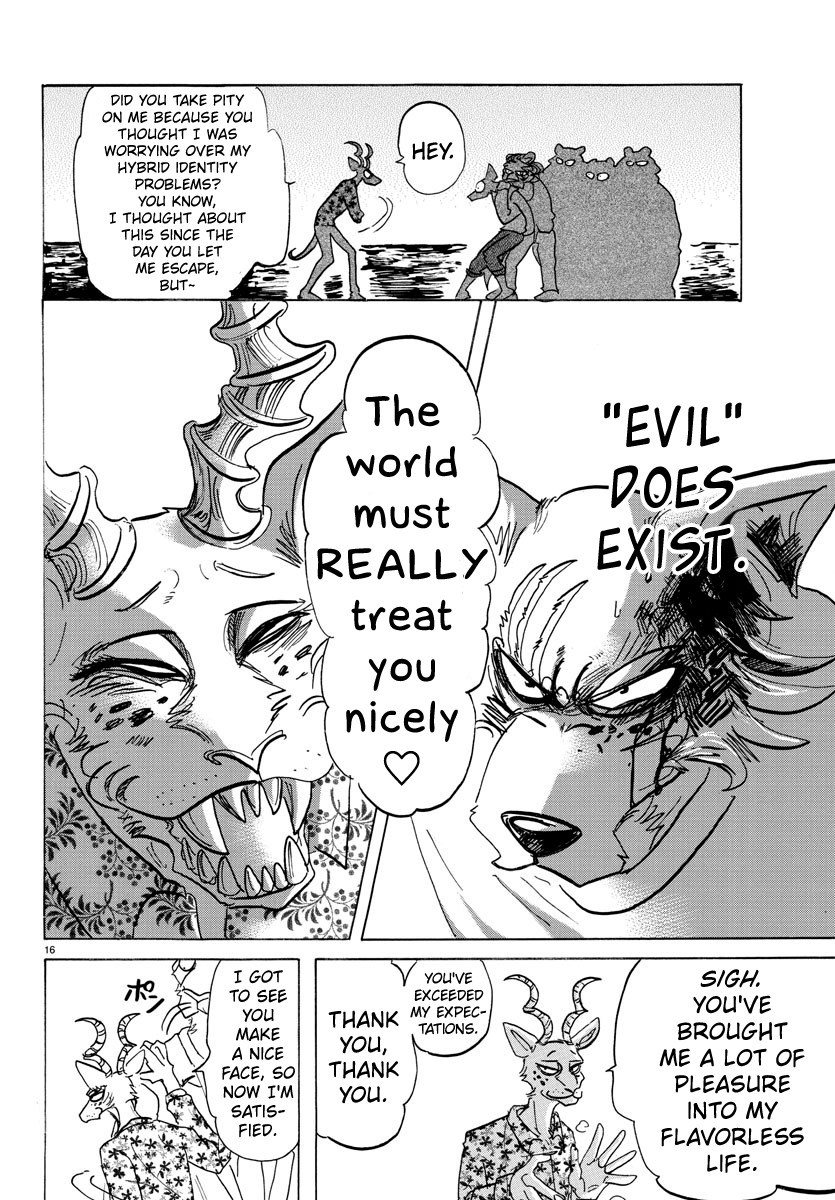 Beastars Chapter 140 page 15 - Chapter 140: Acting Directions in a Tragedy