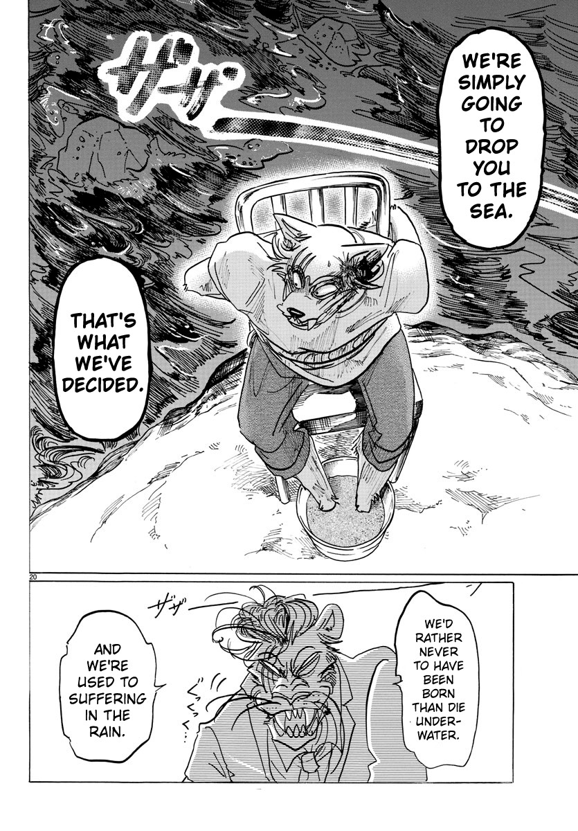 Beastars Chapter 140 page 19 - Chapter 140: Acting Directions in a Tragedy