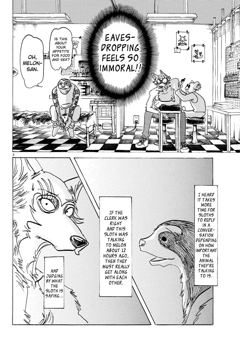 Beastars Chapter 140 page 2 - Chapter 140: Acting Directions in a Tragedy