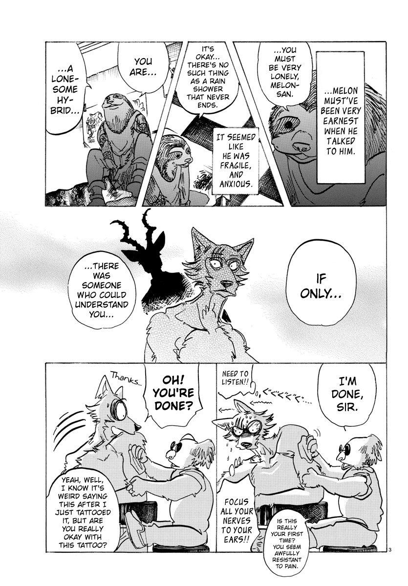 Beastars Chapter 140 page 3 - Chapter 140: Acting Directions in a Tragedy