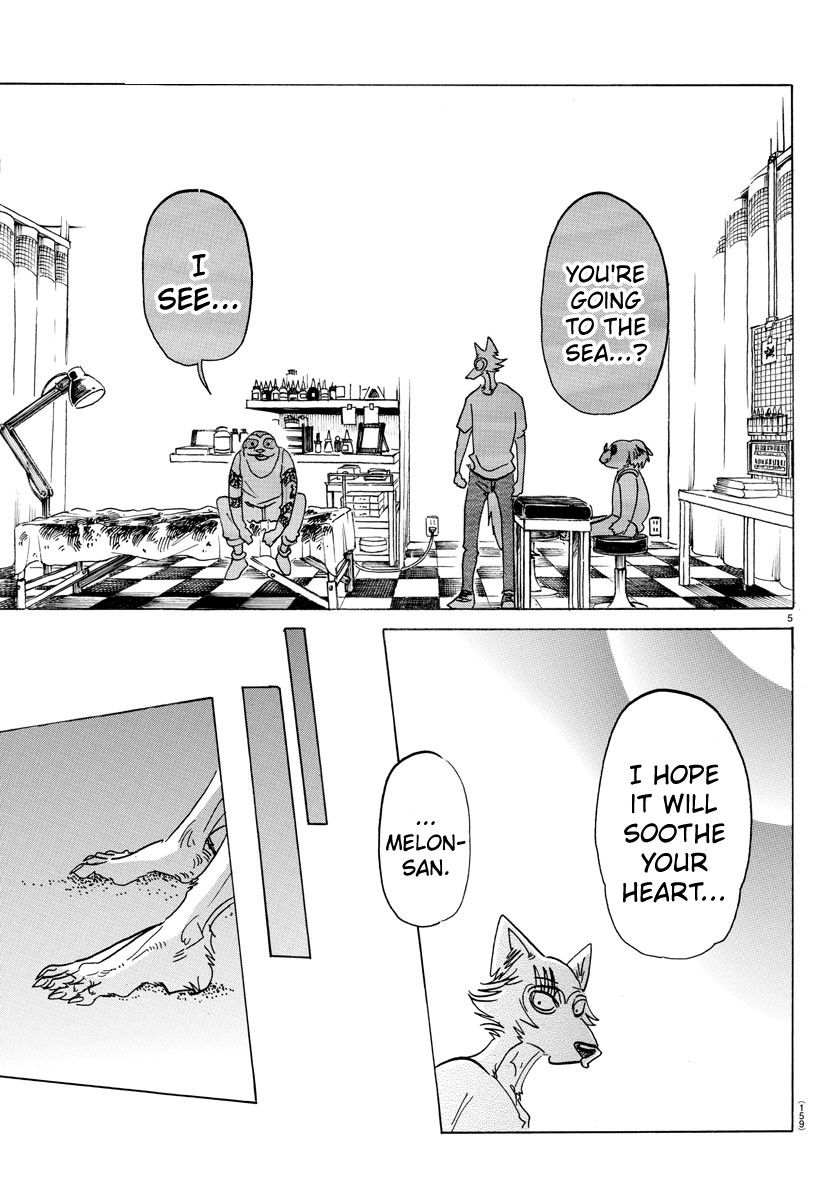 Beastars Chapter 140 page 5 - Chapter 140: Acting Directions in a Tragedy
