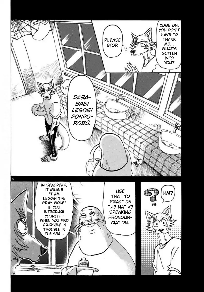 Beastars Chapter 141 page 11 - Chapter 141: A Mermaid's Song with Bubbles