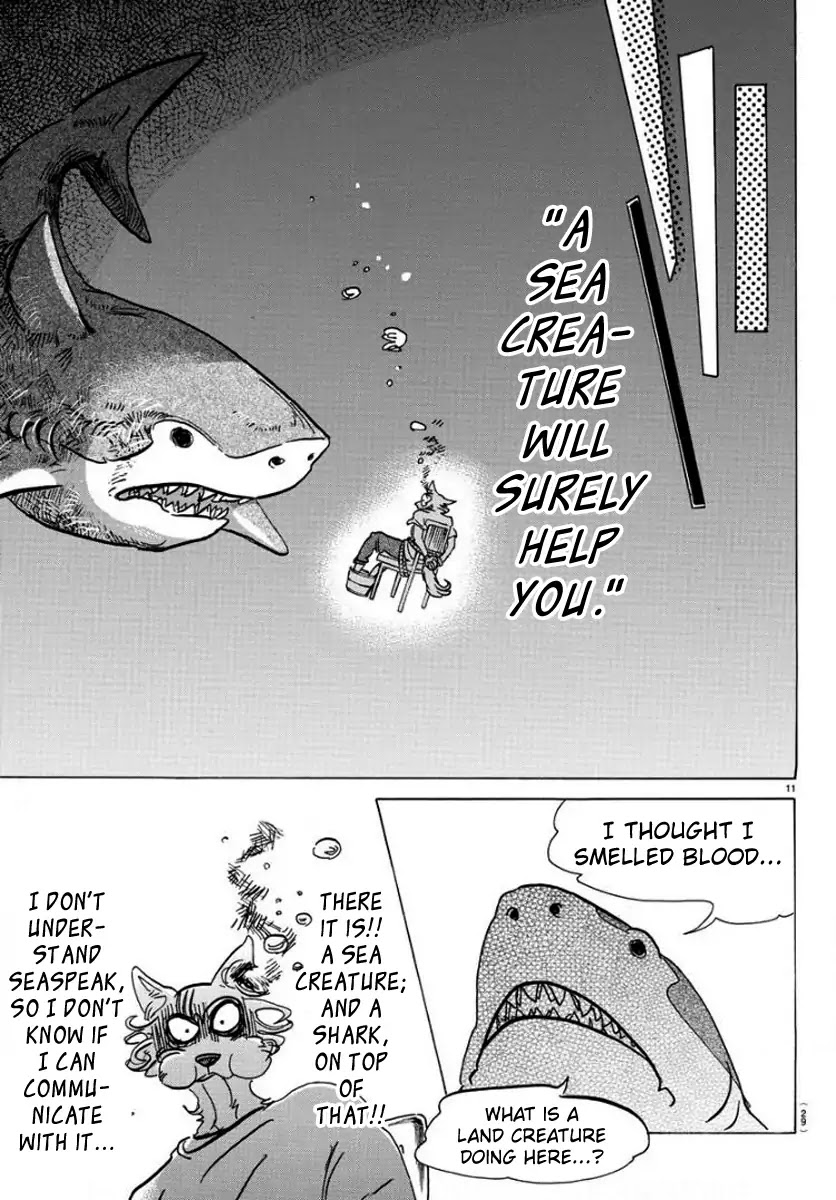 Beastars Chapter 141 page 12 - Chapter 141: A Mermaid's Song with Bubbles