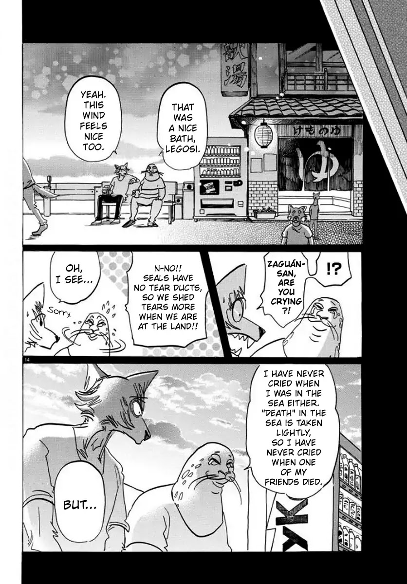 Beastars Chapter 141 page 15 - Chapter 141: A Mermaid's Song with Bubbles