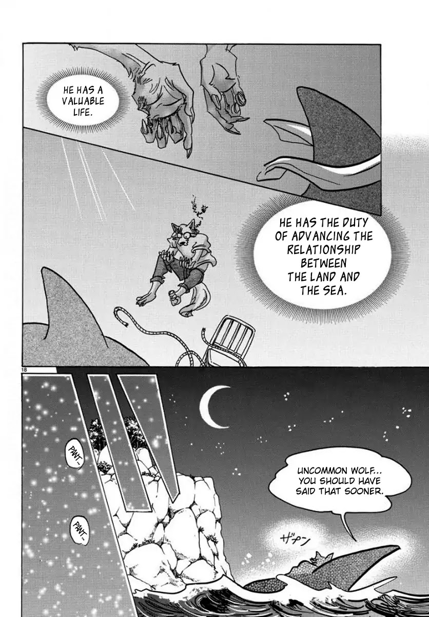 Beastars Chapter 141 page 18 - Chapter 141: A Mermaid's Song with Bubbles
