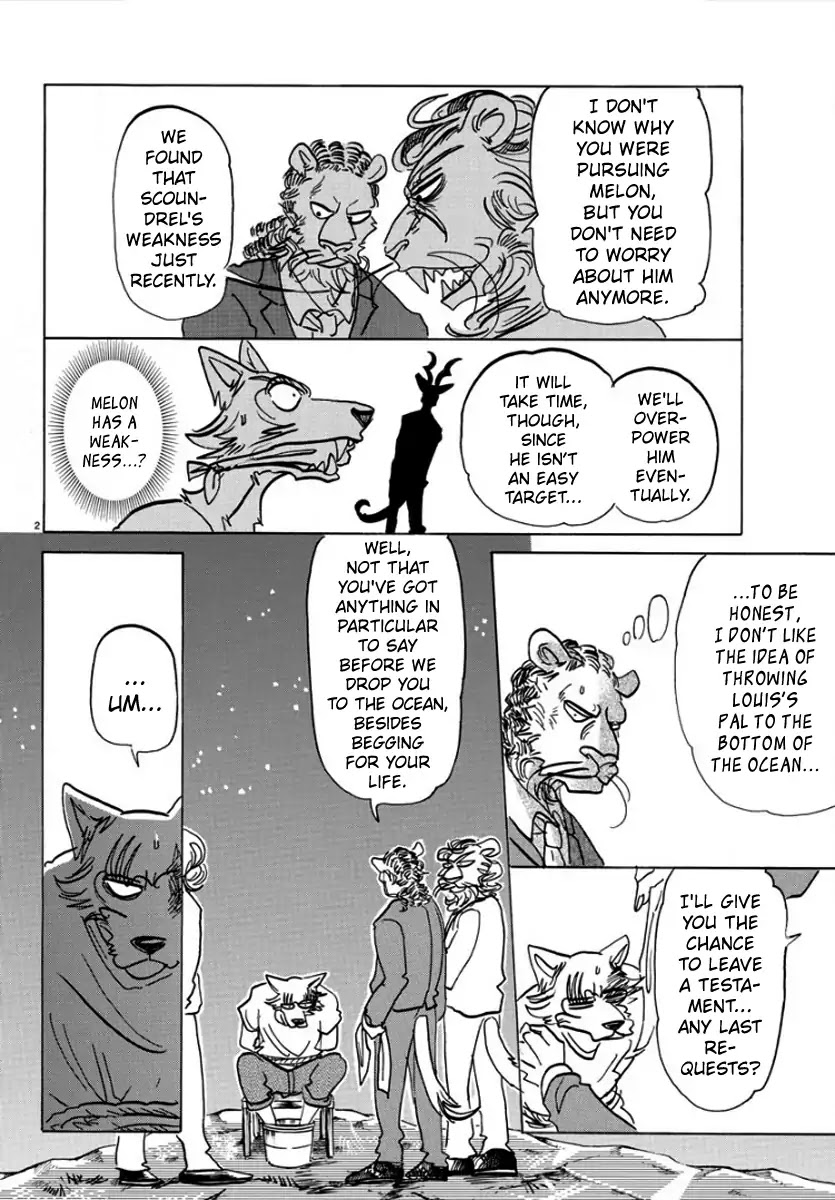 Beastars Chapter 141 page 3 - Chapter 141: A Mermaid's Song with Bubbles