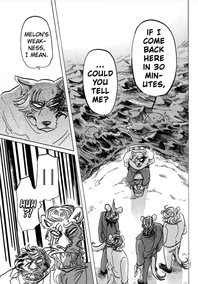 Beastars Chapter 141 page 4 - Chapter 141: A Mermaid's Song with Bubbles