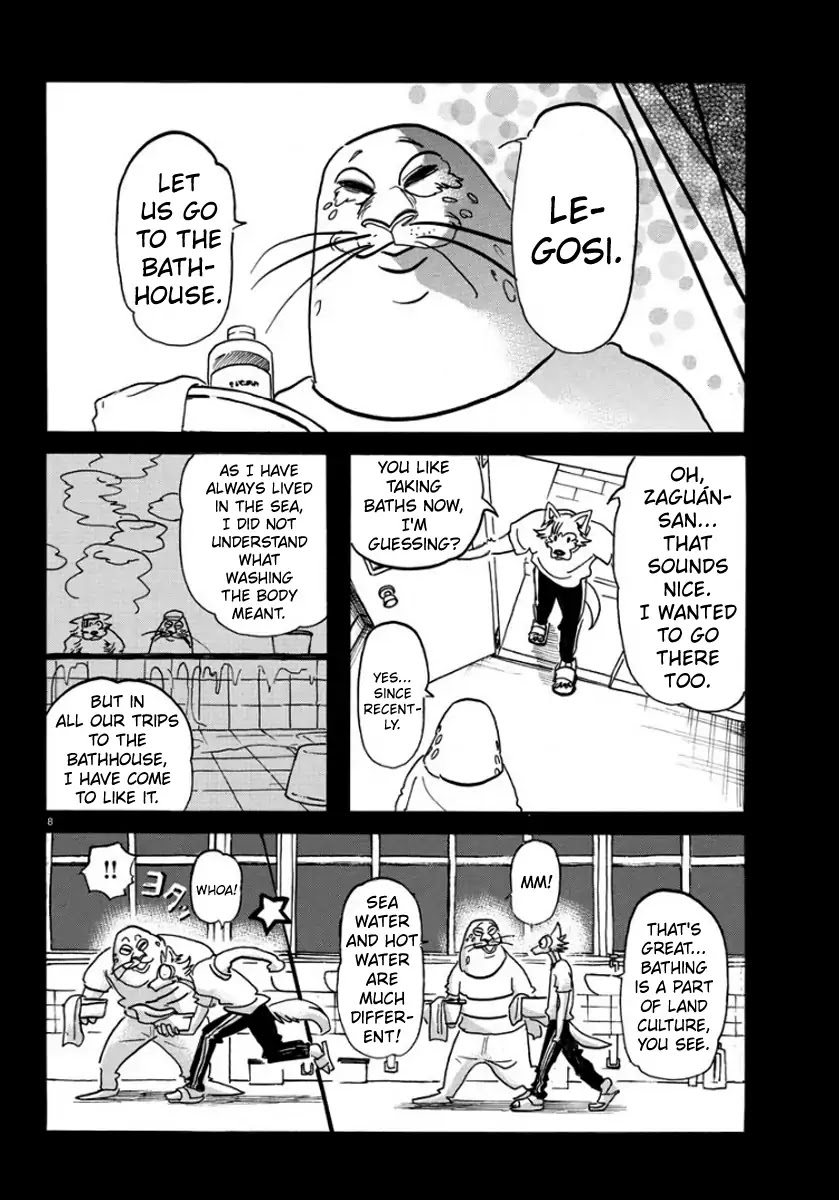 Beastars Chapter 141 page 9 - Chapter 141: A Mermaid's Song with Bubbles