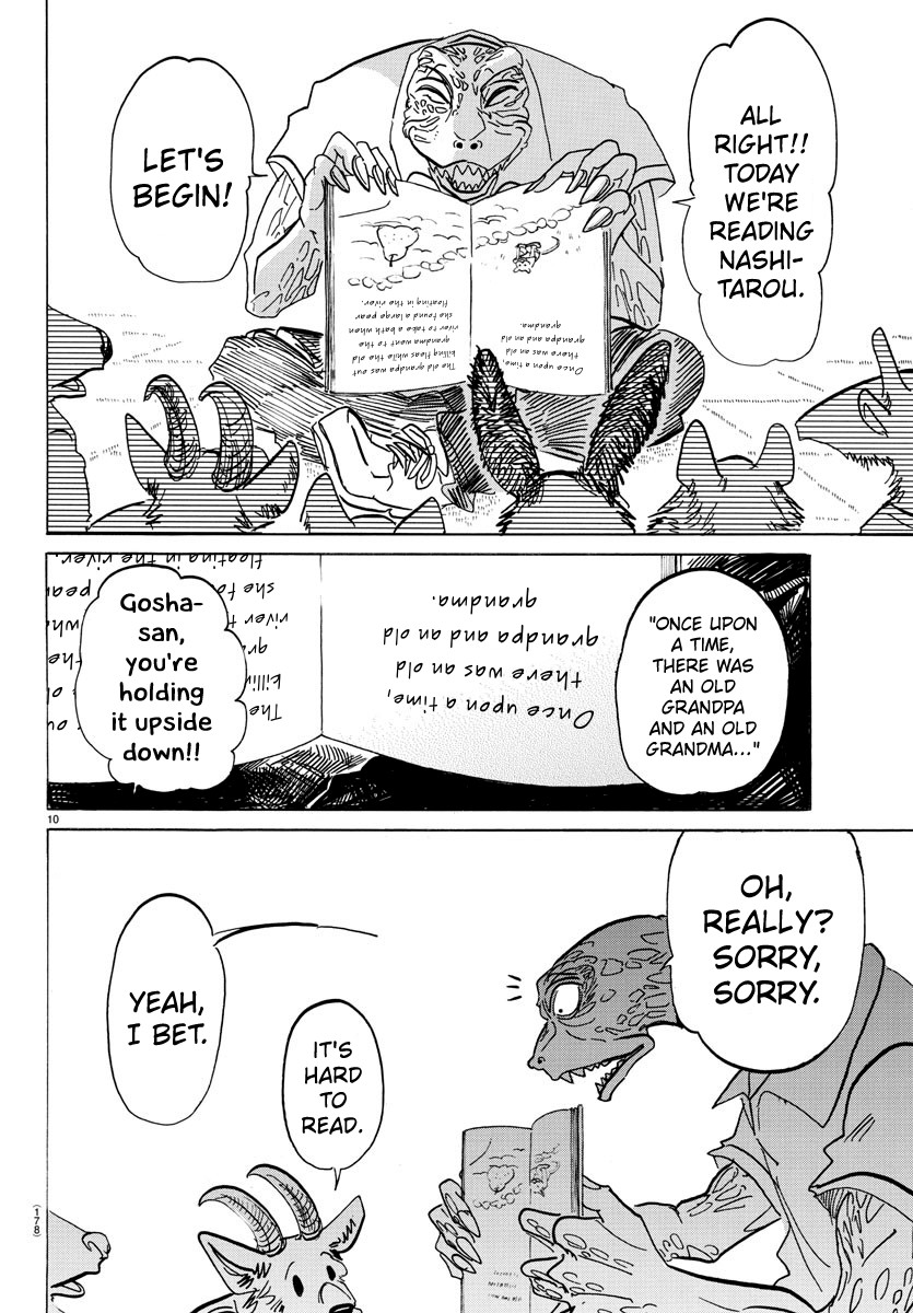 Beastars Chapter 142 page 10 - Chapter 142: 100 Years of Life for an Animal?!