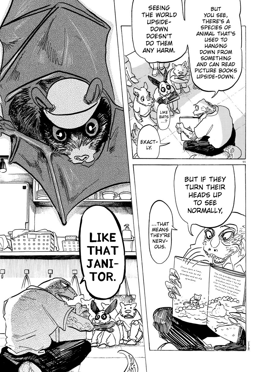 Beastars Chapter 142 page 11 - Chapter 142: 100 Years of Life for an Animal?!