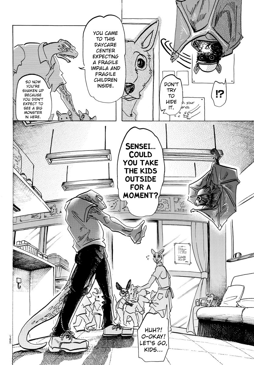 Beastars Chapter 142 page 12 - Chapter 142: 100 Years of Life for an Animal?!